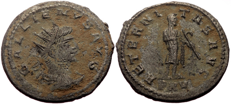 Gallienus (253-268) AR / BI Antoninianus (Silver, 4.10g, 21mm) Antioch, 267. 
Ob...