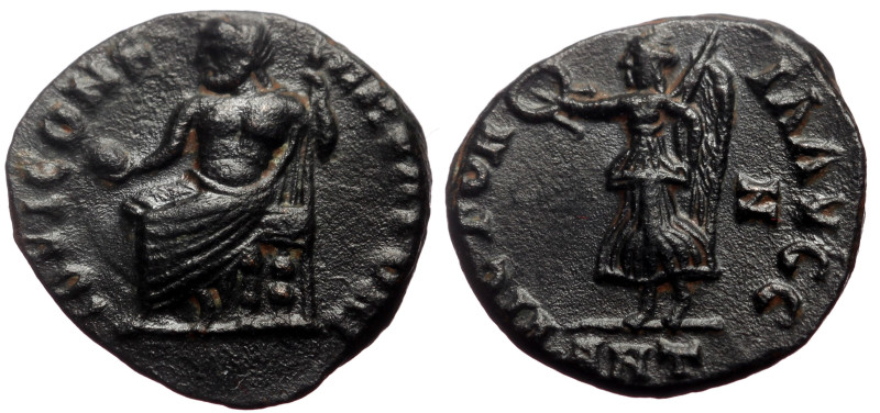 Anonymous, AE Nummus (Bronze, 1.71g, 14mm) Antioch, 310-313 "Persecution" Series...