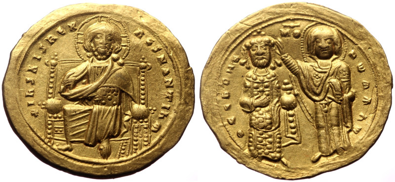 Romanus III Argyrus (1028-1034) AV Histamenon (Gold, 4.41g, 25mm) Constantinople...