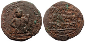 Unidentified Islamic AE (Bronze, 10.09g, 31mm)