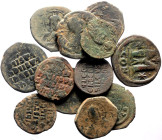 12 Ancient AE Coins (Bronze, 125.12g)