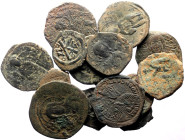 15 Ancient AE Coins (Bronze, 93.27g)