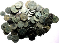100 Ancient AE Coins (Bronze, 196.75g)