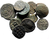 12 Ancient AE Coins (Bronze, 72.22g)