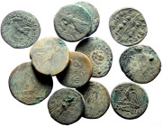 12 Ancient AE Coins (Bronze, 86.95g)