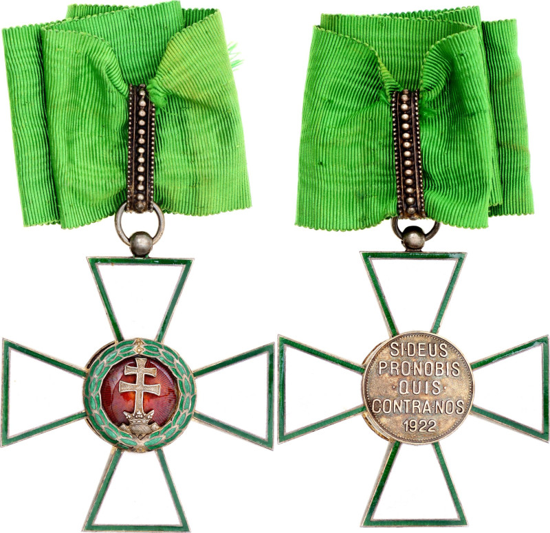 Hungary Order of Merit Commander Cross II Class 1935 

Barac# 116; Silver 57x5...