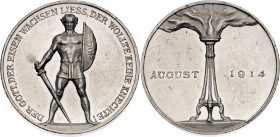 Germany - Empire  Commemorative Medal on the Outbreak of the WWI 1914