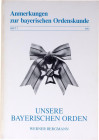 Literature  Comments on Bavarian Religious Studies. Our Bavarian Order 1992