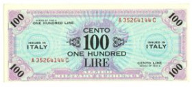 ITALIA - Allied Military Currency 100 Lire Crapanzano Giulianini OS61C C 1943a FLC Certificato Cartamoneta.com FDS
FDS