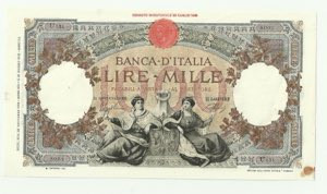 ITALIA - 1000 Lire Repubbliche Marinare -qSUP Crapanzano Giulianini 402 C 28/11/...