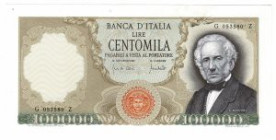 ITALIA - 100000 Lire “Manzoni” - Crapanzano Giulianini 615B C 19/7/1970 Carli / Lombardo Banconota di eccellente qualità. Quale leggera grinza da cont...