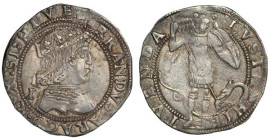 NAPOLI - Ferdinando I d’Aragona (1458-1494) - Coronato MIR70/2 I al Diritto, Interessate ribattitura su altro coronato che altera la legenda in: +FERR...