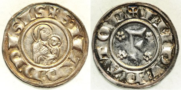 PISA. Repubblica. Monetazione a nome di Federico I di Svevia 1155-1312. Grosso d...