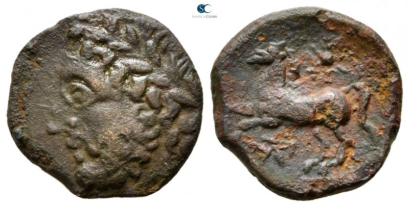 Apulia. Arpi 325-275 BC. 
Bronze Æ

15mm., 2,62g.



very fine