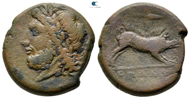 Apulia. Arpi circa 300 BC. 
Bronze Æ

21mm., 7,81g.



nearly very fine