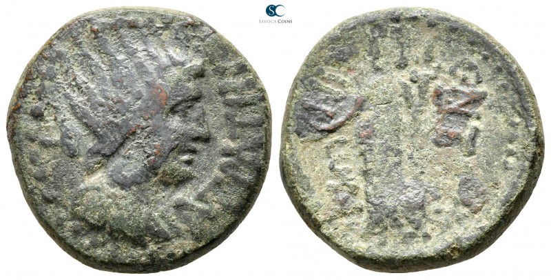 Sicily. Entella 200-100 BC. 
Bronze Æ

23mm., 9,04g.



nearly very fine