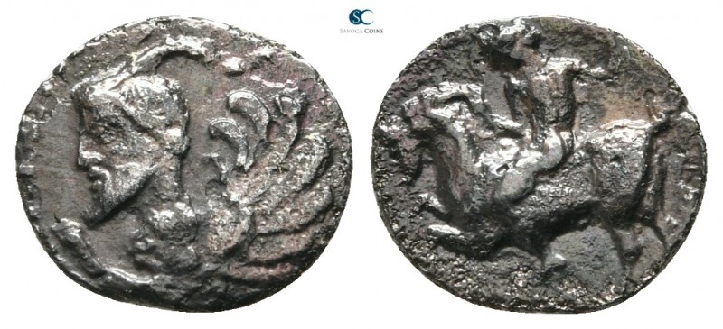 Sicily. Himera 470-450 BC. 
Litra AR

11mm., ,67g.



very fine