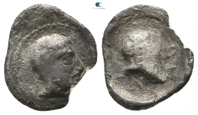 Sicily. Himera circa 430 BC. 
Litra AR

10mm., 0,53g.



nearly very fine