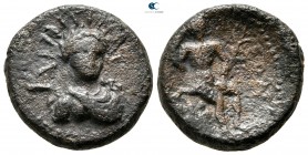 Sicily. Leontinoi after 210 BC. Bronze Æ