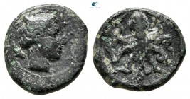 Sicily. Syracuse. Second Democracy 466-405 BC. Bronze Æ