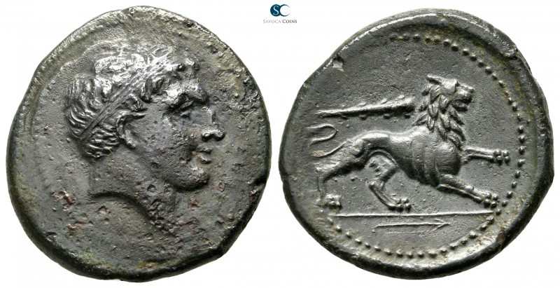 Sicily. Syracuse. Agathokles 317-289 BC. 
Litra Æ

25mm., 8,49g.



very ...