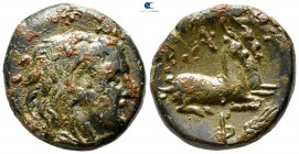 Kings of Macedon. Amphipolis or Pella. Philip V. 221-179 BC. Bronze Æ