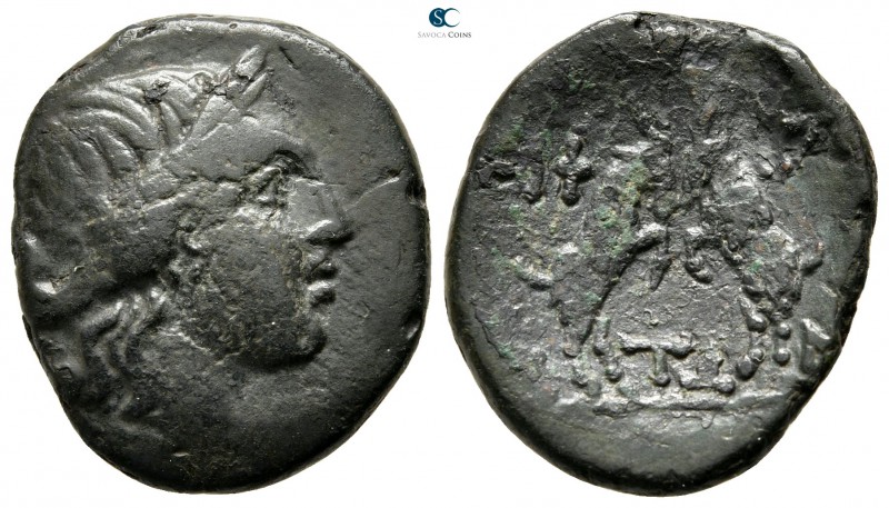 Macedon. Amphipolis 187-168 BC. 
Bronze Æ

22mm., 6,10g.



nearly very f...