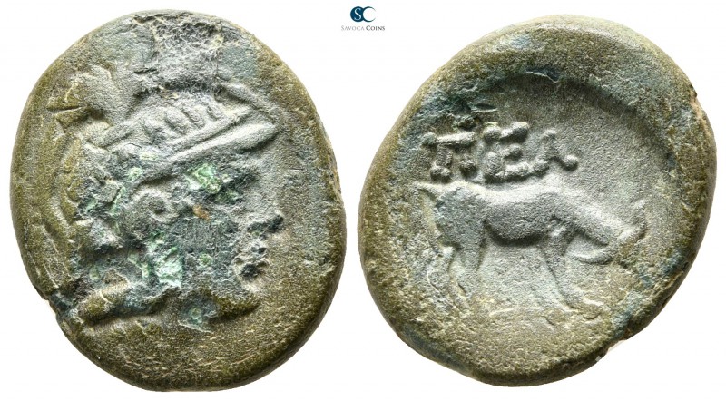 Macedon. Pella 187-168 BC. 
Bronze Æ

21mm., 6,75g.



nearly very fine