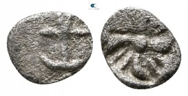 Thrace. Apollonia Pontica 530-500 BC. Hemiobol AR