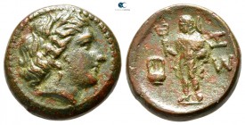 The Thracian Chersonese. Sestos circa 300 BC. Trichalkon Æ