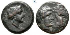 Thessaly. Gyrton 350-300 BC. Dichalkon Æ