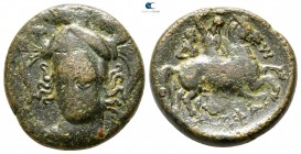 Thessaly. Pharsalos 400-350 BC. Trichalkon Æ