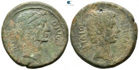 Augustus, with Divus Julius Caesar 27 BC-AD 14. Rome. As Æ