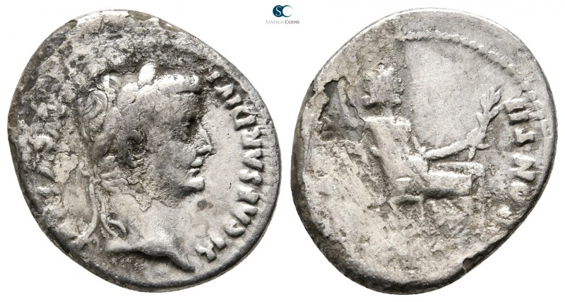 Tiberius AD 14-37. Lugdunum
Denarius AR

18mm., 3,45g.



nearly very fin...