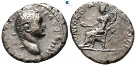 Titus, as Caesar AD 76-78. Antioch. Denarius AR