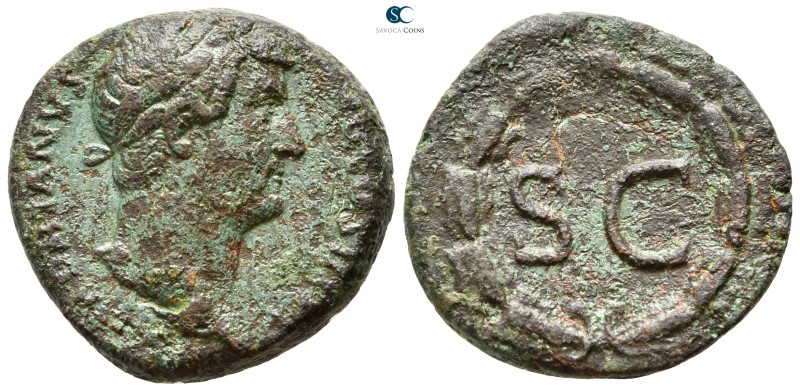 Hadrian AD 117-138. Rome
As Æ

26mm., 10,76g.



very fine