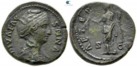 Diva Faustina I AD 140-141. Rome. Bronze