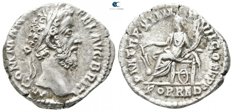 Commodus AD 180-192. Rome
Denarius AR

19mm., 3,14g.



very fine