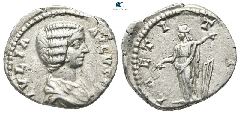 Julia Domna AD 193-217. Rome
Denarius AR

18mm., 2,84g.



very fine