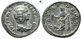 Julia Domna, wife of Septimius Severus AD 193-217. Rome. Limes Falsum of a Denarius Æ