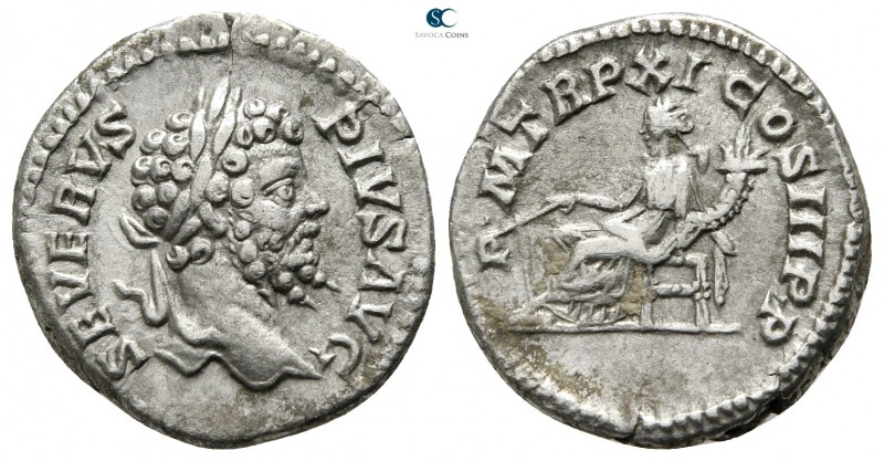 Septimius Severus AD 193-211. Rome
Denarius AR

18mm., 2,99g.



very fin...