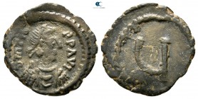 Tiberius II Constantine AD 578-582. Constantinople. Pentanummium Æ