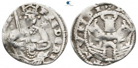 Friedrich I Barbarossa AD 1122-1190. Aachen. Pfennig AR