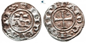 Henry VI and Constance AD 1194-1197. Brindisi. Denaro BI