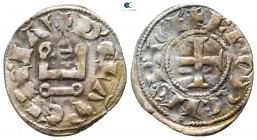 Florent AD 1289-1297. Achaia. Denaro AR