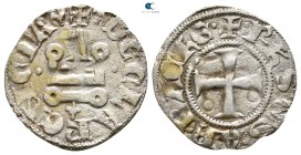 Philippe de Savoy AD 1301-1307. Corinth. Denaro AR