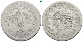 Turkey. Constantinople. Abd al-Majid I AD 1839-1861. 1255-1277 AH. 20 Kurush AR