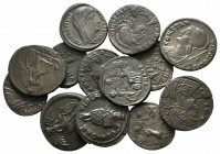 Lot of ca. 13 roman bronze coins / SOLD AS SEEN, NO RETURN!<br><br>very fine<br><br>