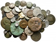 Lot of ca. 50 ancient bronze coins / SOLD AS SEEN, NO RETURN!<br><br>fine<br><br>