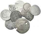 Lot of ca. 10 mixed silver coins / SOLD AS SEEN, NO RETURN!<br><br>very fine<br><br>